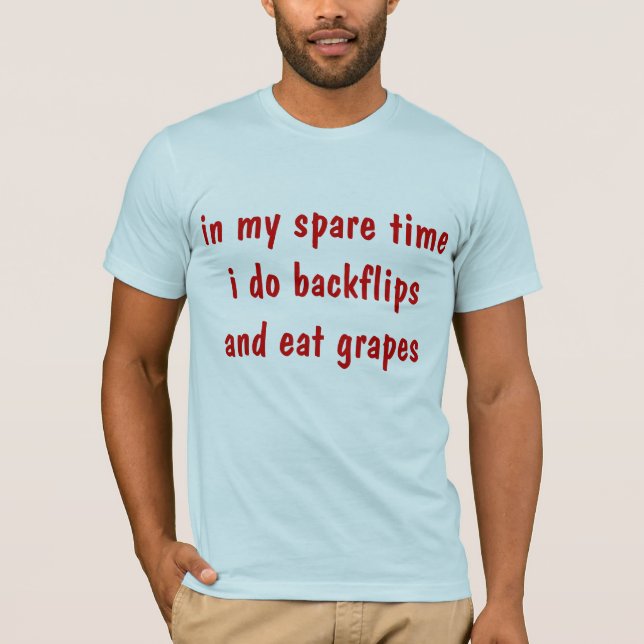 Trick och mellanmål tee shirt (Framsida)