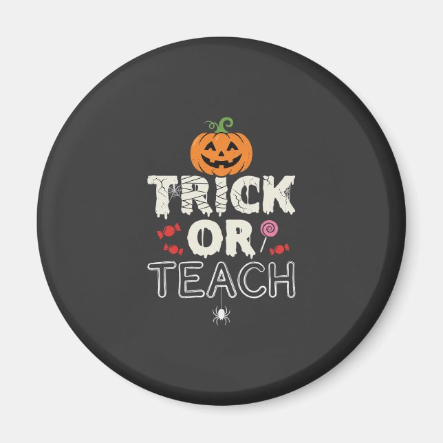 Trick or Teach Halloween Lärardesign (2)_1 Magnet (Framsidan)