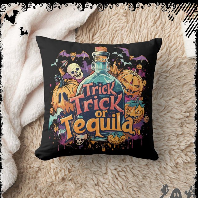 Trick or Tequila | ExDesigner | Halloween Kudde (Skapare uppladdad)