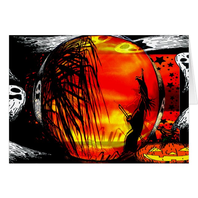 Trick or Treat #3_ Hälsningskort (Framsidan Horizontal)