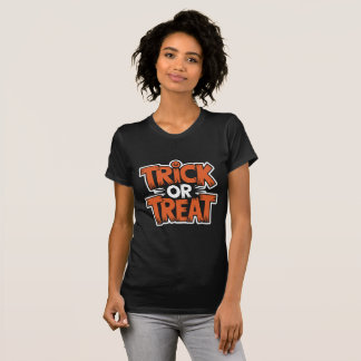Trick-or-Treat Badge T Shirt