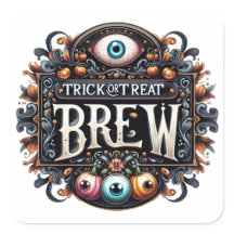 Trick or Treat Brew-dekal