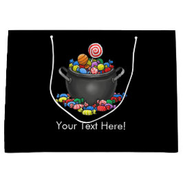 Trick or Treat Candy Cauldron