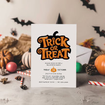 TRICK OR TREAT ENKEL HALLOWEEN-fest