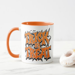 Trick Or Treat Graffiti Mugg