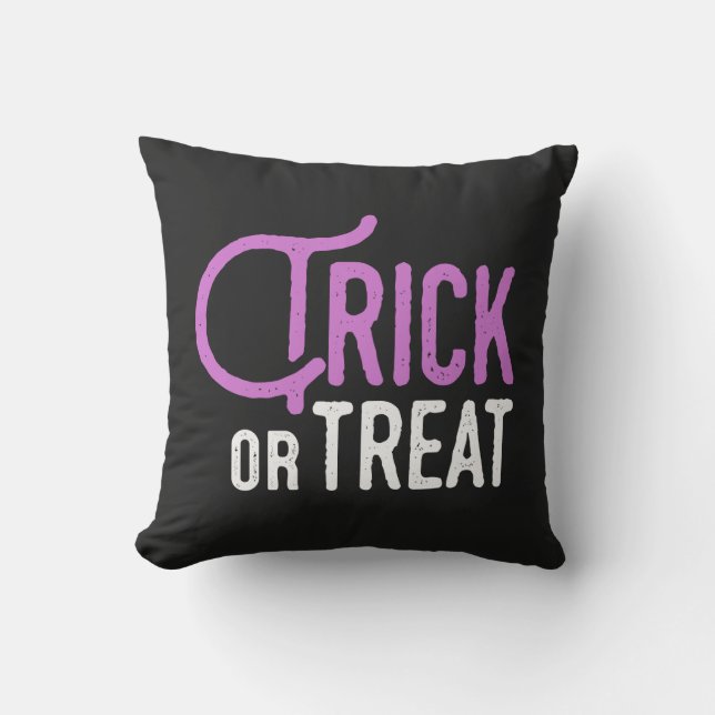 Trick or Treat | Halloween Kuddcover Kudde (Framsida)