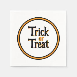 Trick or Treat Halloween Pappersservett