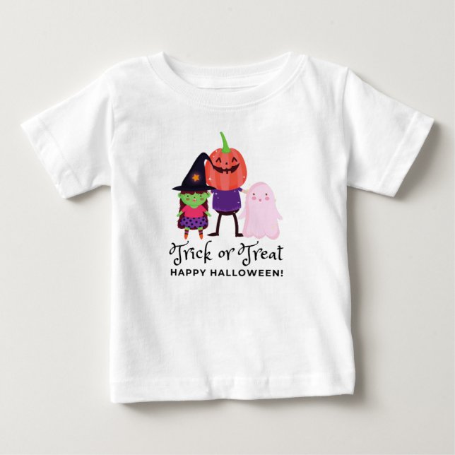 Trick or treat halloween  t shirt (Framsida)