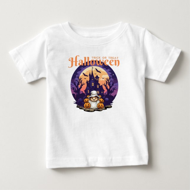 Trick or treat halloween  t shirt (Framsida)
