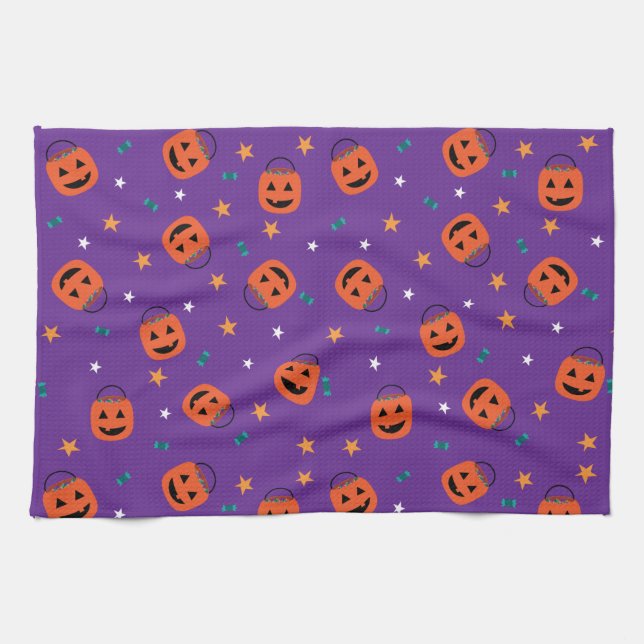 Trick-or-Treat Kökshandduk (Horisontell)