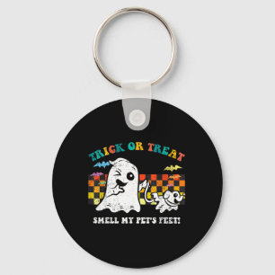 Trick Or Treat Lukta Husdjurs Fötter Halloween Spö Nyckelring