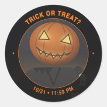 Trick or Treat Pumpahuvud Kuvert Säl