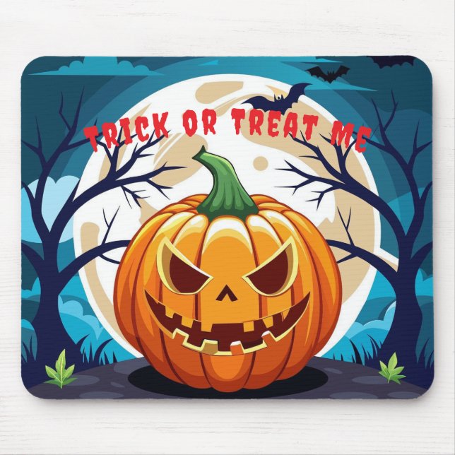 Trick or Treat Pumpkin Moonlight  Musmatta (Framsidan)