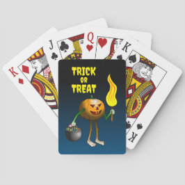 Trick or Treat Pumpkin Playing Cards Casinokort