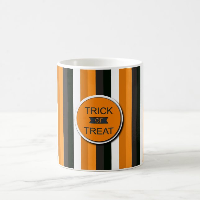 Trick or Treat Randig Mugg (Center)