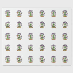 Trick Or Treat Själv Zombie Hand Halloween Godis Presentpapper