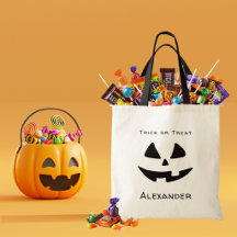 Trick or Treat Söt Pumpa Ansikte Personlig