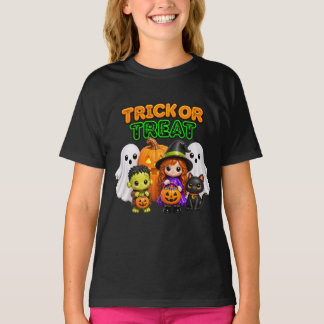 Trick or Treat - Söta Halloweenvänner T Shirt