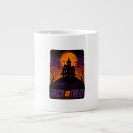 Trick Or Treat Spökhus Espresso Mugg Jumbo Mugg