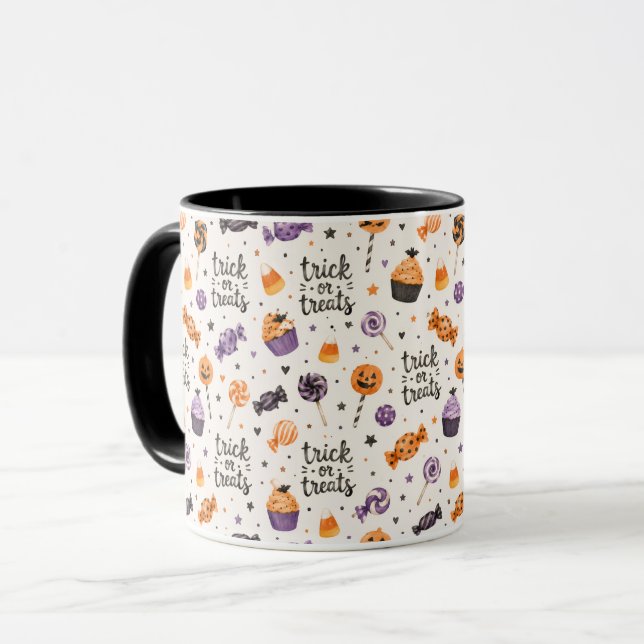 Trick or Treat Sweets Mugg (Framsida vänster)
