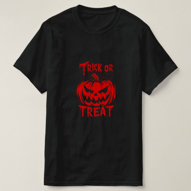 Trick or Treat T-Shirt (Design framsida)