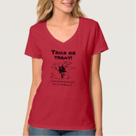 Trick or Treat Tänkande T-Shirt