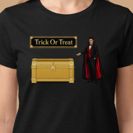 Trick Or Treat Vampire Halloween T Shirt