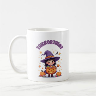Trick or Treat Witch Mug - Jack O’Lantern purple Kaffemugg