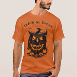 Trick or Treat with Witchy Flair T Shirt