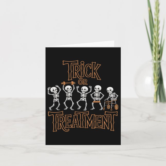 Trick Or Treatment Pt Fysioterapi Fysioterapeut H Kort (Framsida)
