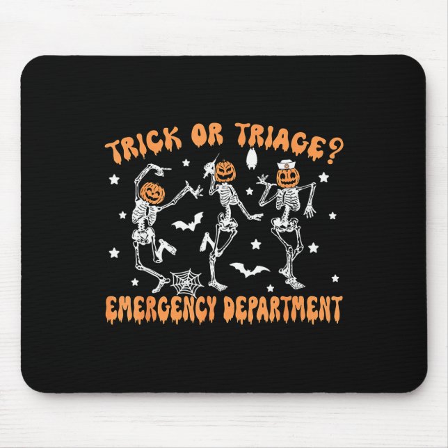 Trick Or Triage Emergency Department Er Skeleton H Musmatta (Framsidan)