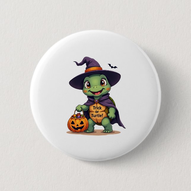 Trick-or-Turtle Knapp (Framsida)