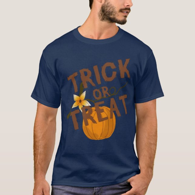Trick Orreat Halloween Art Halloween-gåva T Shirt (Framsida)
