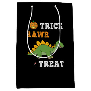 Trick Rawr Treat Cute Halloween Stegosaurus Dino