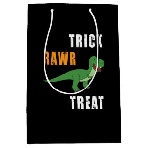 Trick Rawr Treat Cute Halloween Tyrannosaurus Rex