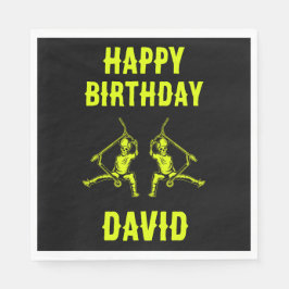 Trick Scooter Rider Birthday Pappersservett