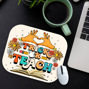 Trick Teach Mousepad,Lärare för Hallowen Musmatta