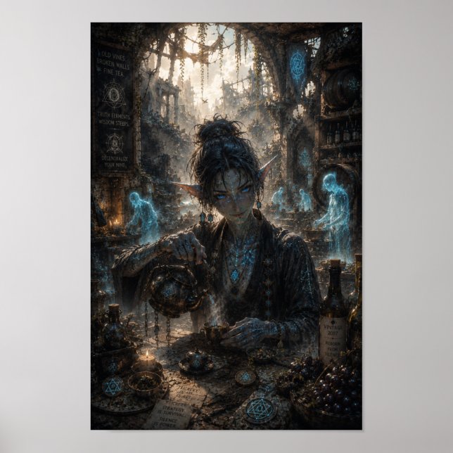 Trickery / Te-mästare / Källarvinery Poster (Framsidan)