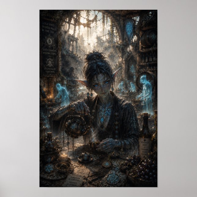 Trickery / Te-mästare / Källarvinery Poster (Framsidan)