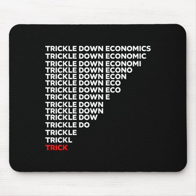 Trickle Down Economics  Musmatta (Framsidan)