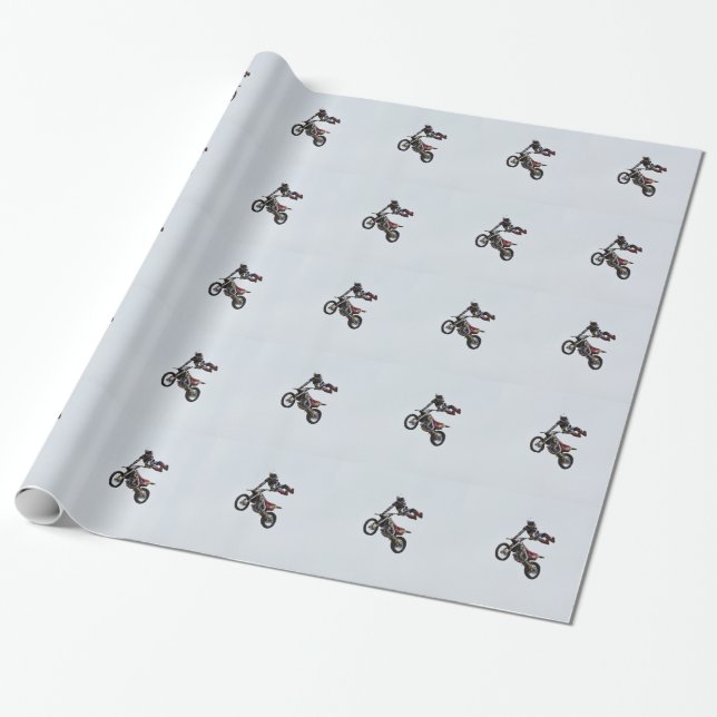 TrickMotocross Presentpapper (Utrullad)