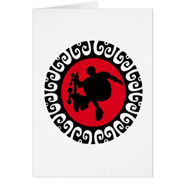 TRICKOLD SCHOOL HÄLSNINGSKORT (Framsidan)