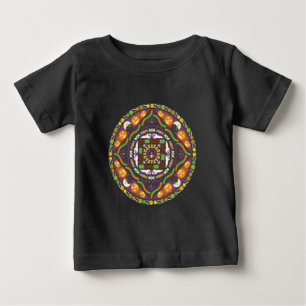 Tricks och Treats Mandala Barn och Baby Shirt T