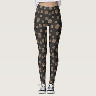 Tricks och Treats Mandala Leggings