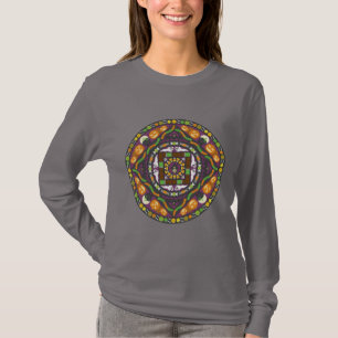 Tricks och Treats Mandala Women's Shirt T