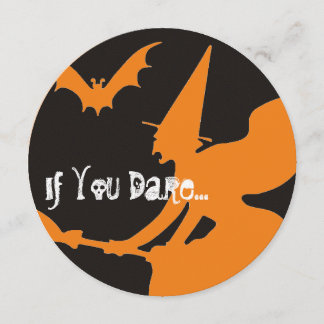 Tricks & Treats 5,25 x 5,25 inbjudningscirkel Inbjudningar