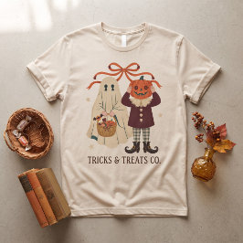 Tricks & Treats Co. Vintage Halloween T Shirt