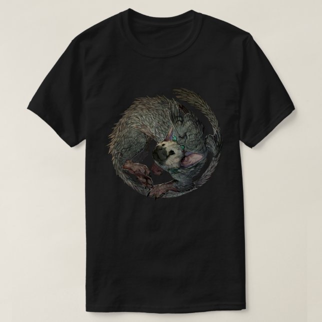 Trico från den sista vårdnadshavaren t shirt (Design framsida)