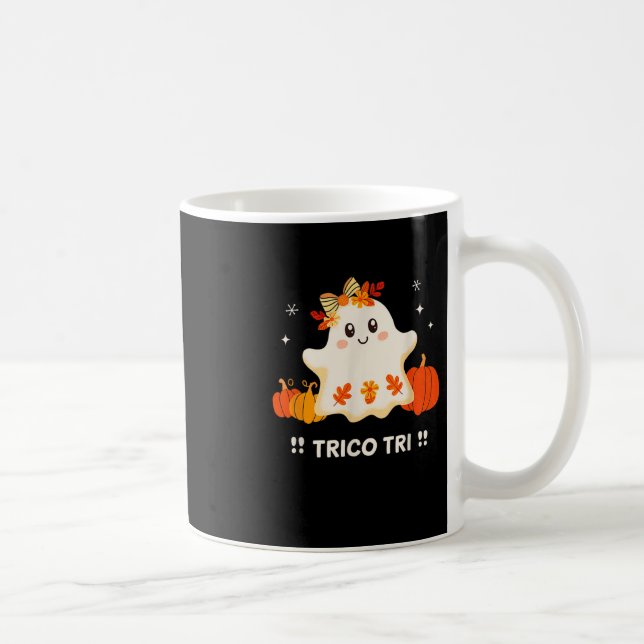 Trico Tri Cute Halloween Spooky Mexican Ghost Span Kaffemugg (Höger)