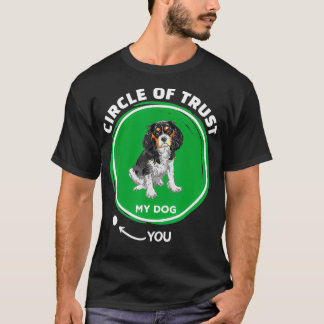 Tricolor Cavalier Kung Charles Spain Funny Pet D T Shirt